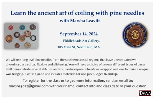 Coiling with Pine Needles