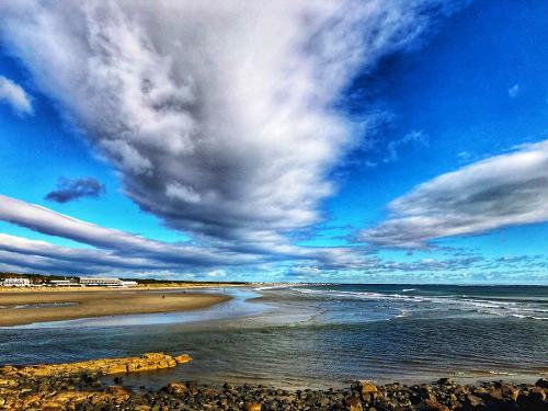 Ogunquit with Clouds -- Barb King