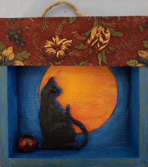 Cindy White - The Cat and the Moon