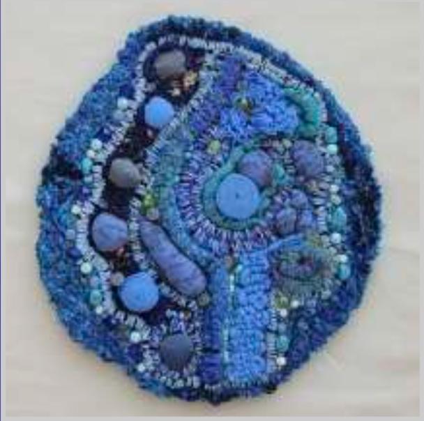 C.A.Pearson, Tidal Flow, fiber art